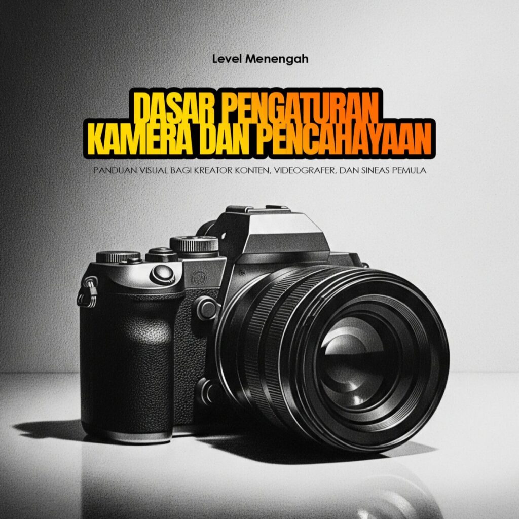 Ebook Dasar Pengaturan Kamera dan Pencahayaan: Panduan Esensial Menguasai Bahasa Visual untuk Kreator Pemula