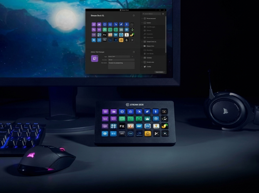 Elgato Stream Deck XL: Panel Kontrol Ekstrem 32 Tombol untuk Produktivitas Kreator