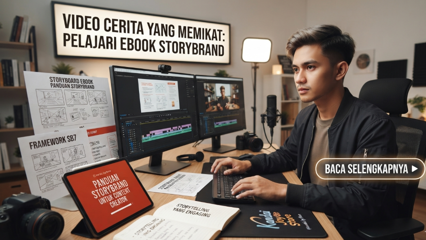 Panduan Storybrand Solusi Storytelling Video untuk Melejitkan Engagement Konten Kreator