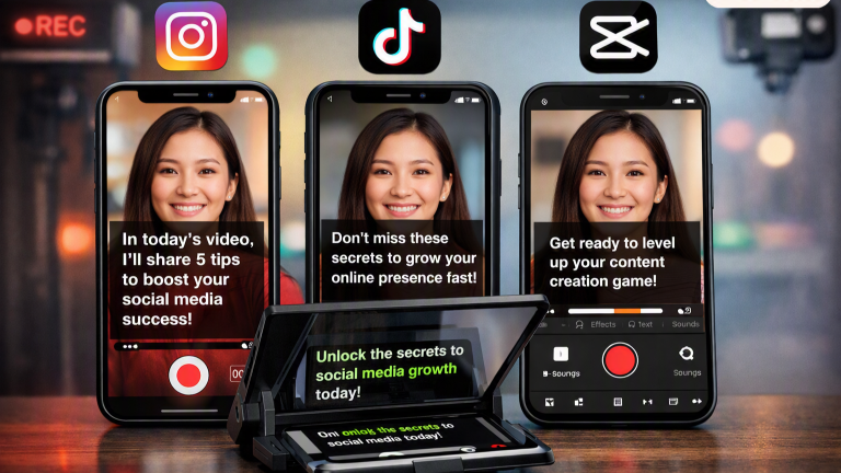 Review aplikasi teleprompter terbaik 2026
