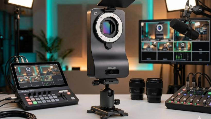 YoloLiv YoloCam S7: Kamera Live Streaming 4K60 MFT Terbaik Tanpa Capture Card