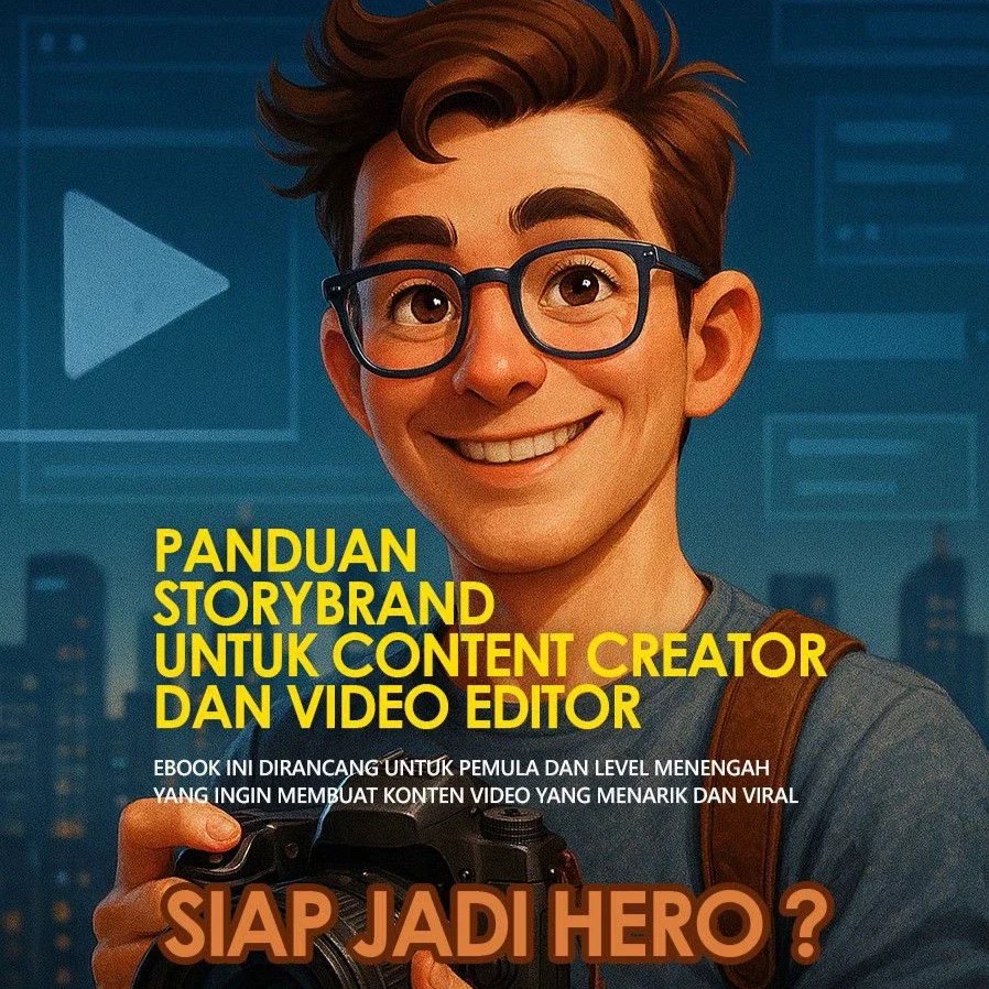 eBook Panduan Storybrand: Rahasia Membangun Alur Storytelling yang Memikat untuk Kreator dan Editor Video