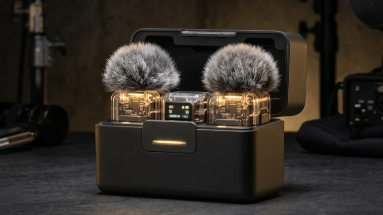 Sistem mikrofon nirkabel premium DJI Mic 2 untuk konten kreator profesional