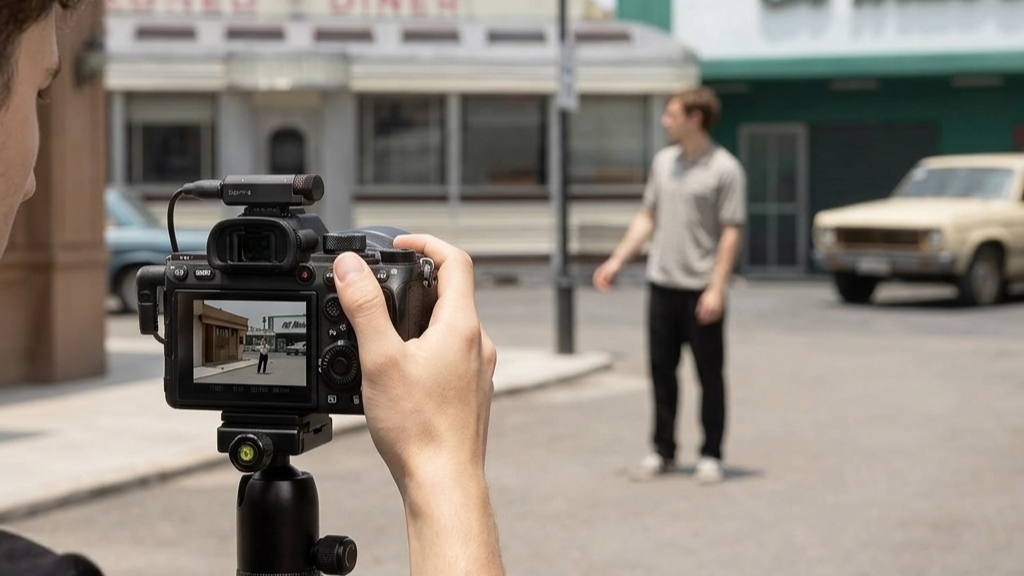 Penggunaan mikrofon nirkabel DJI Mic 2 untuk rekaman video luar ruangan