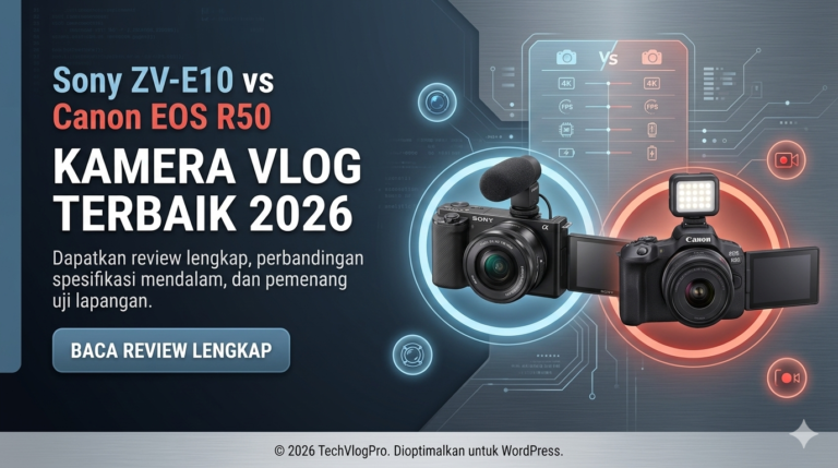 Review Sony ZV-E10 vs Canon EOS R50: Kamera Vlog Terbaik 2026