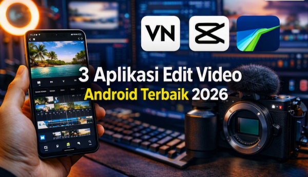 3 Aplikasi Edit Video Android Terbaik 2026