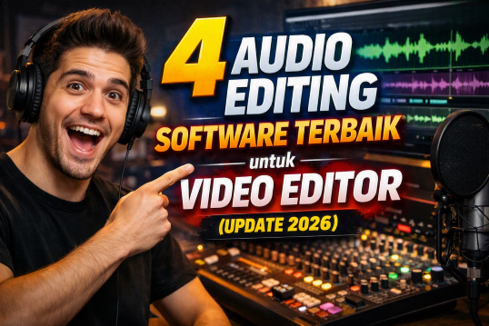 4 Audio Editing Software Terbaik untuk Video Editor (Update 2026)
