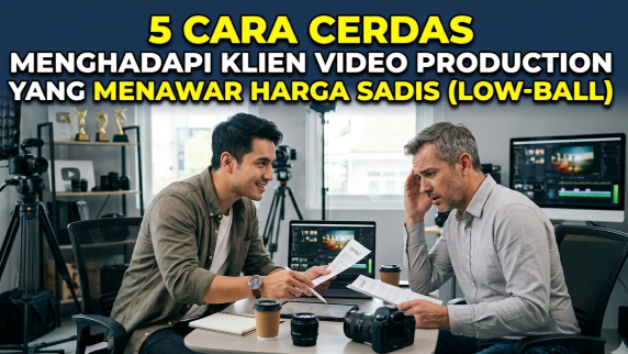 5 Cara Cerdas Menghadapi Klien Video Production yang Menawar Harga Sadis (Low-Ball)