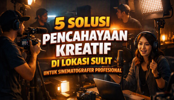 5 Solusi Pencahayaan Kreatif di Lokasi Sulit untuk Sinematografer Profesional