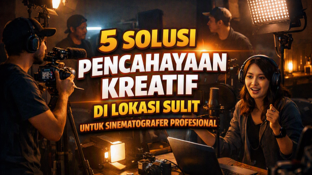 5 Solusi Pencahayaan Kreatif di Lokasi Sulit untuk Sinematografer Profesional