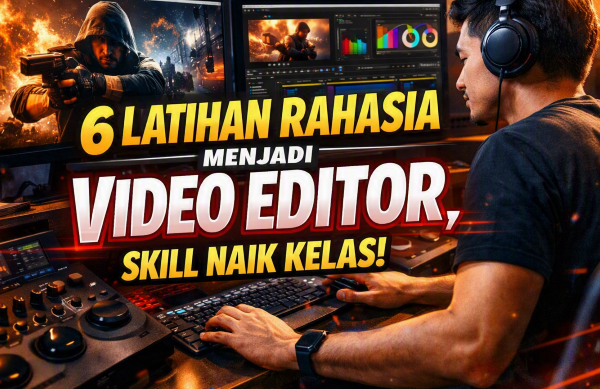6 Latihan Rahasia Menjadi Video Editor Profesional, Skill Naik Kelas!