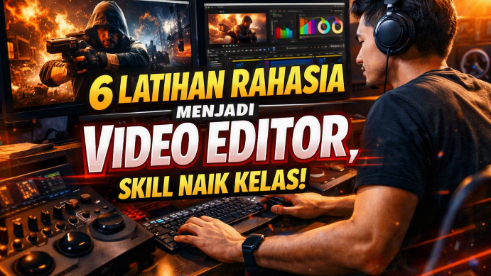 6 Latihan Rahasia Menjadi Video Editor Profesional, Skill Naik Kelas!