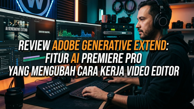 Review Adobe Generative Extend: Fitur AI Premiere Pro yang Mengubah Cara Kerja Video Editor