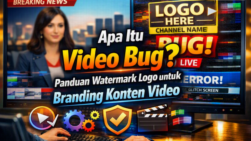 Apa Itu Video Bug? Panduan Watermark Logo untuk Branding Konten Video