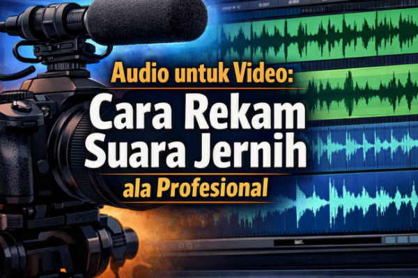 Audio untuk Video: Cara Rekam Suara Jernih ala Profesional