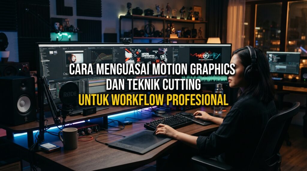Cara Menguasai Motion Graphics dan Teknik Cutting untuk Workflow Profesional
