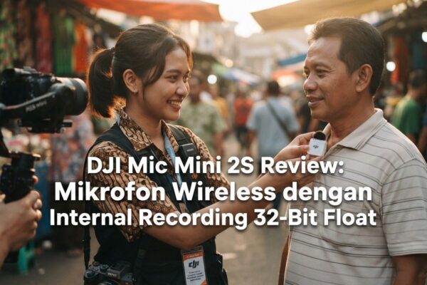 DJI Mic Mini 2S Review - Mikrofon Wireless dengan Internal Recording 32-Bit Float