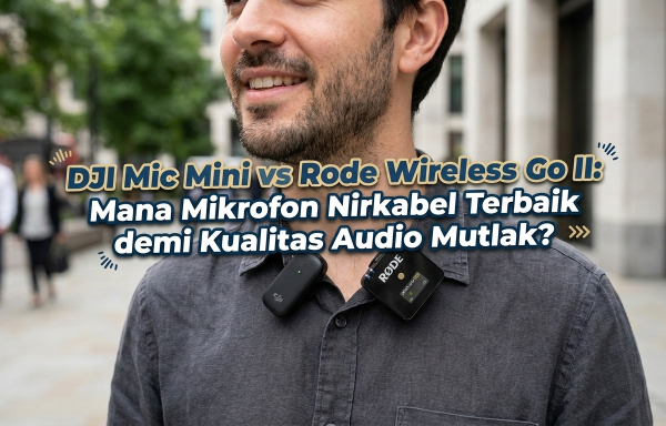 DJI Mic Mini vs Rode Wireless Go II: Mana Mikrofon Nirkabel Terbaik demi Kualitas Audio Mutlak?