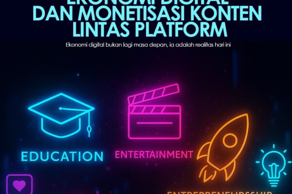 Ebook Ekonomi Digital & Monetisasi Konten Lintas Platform