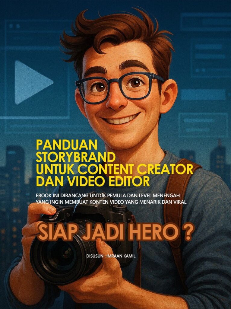 Ebook Panduan Storybrand untuk Konten Kreator & Video Editor