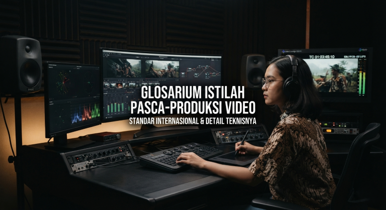 Glosarium Istilah Pasca-Produksi Video Standar Internasional & Detail Teknisnya