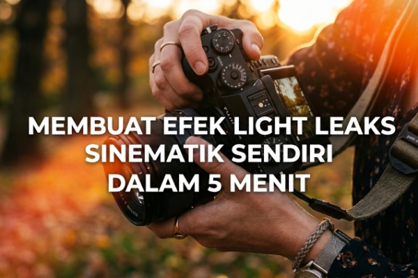 Membuat Efek Light Leaks Sinematik Sendiri dalam 5 Menit