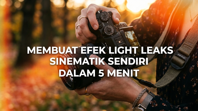 Membuat Efek Light Leaks Sinematik Sendiri dalam 5 Menit
