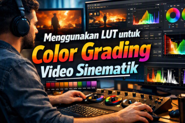 Menggunakan LUT untuk Color Grading Video Sinematik