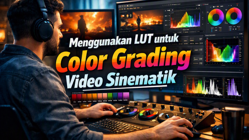 Menggunakan LUT untuk Color Grading Video Sinematik