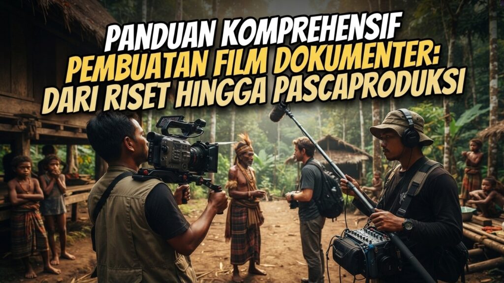 Panduan Komprehensif Pembuatan Film Dokumenter Dari Riset hingga Pascaproduksi