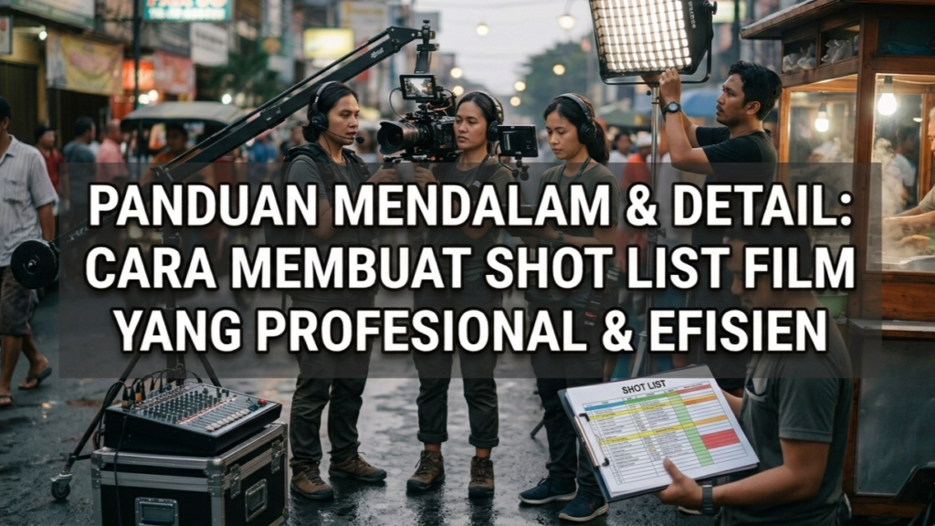 Panduan Mendalam & Detail: Cara Membuat Shot List Film yang Profesional & Efisien