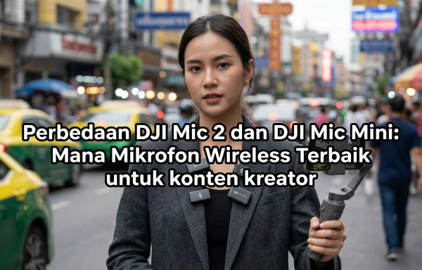 Perbedaan DJI Mic 2 dan DJI Mic Mini - Mana Mikrofon Wireless Terbaik untuk koten kreator