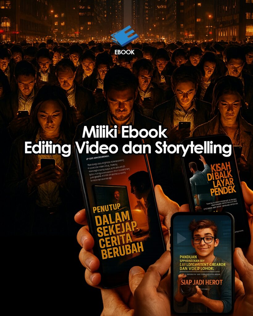 Promo 3 Ebook Seri Editing dan Storybook untuk Konten Kreator