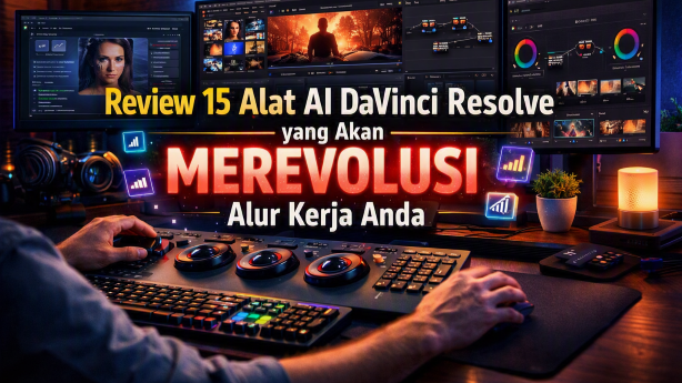 Review 15 Alat AI DaVinci Resolve yang Merevolusi Alur Kerja