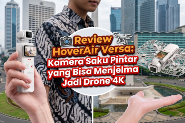 Review HoverAir Versa: Kamera Saku Pintar yang Bisa Menjelma Jadi Drone 4K