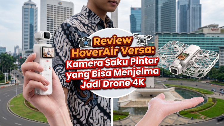 Review HoverAir Versa: Kamera Saku Pintar yang Bisa Menjelma Jadi Drone 4K