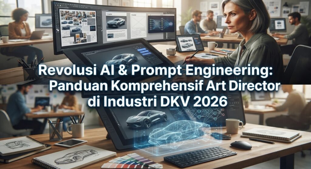 Revolusi AI & Prompt Engineering: Panduan Komprehensif Art Director di Industri DKV 2026