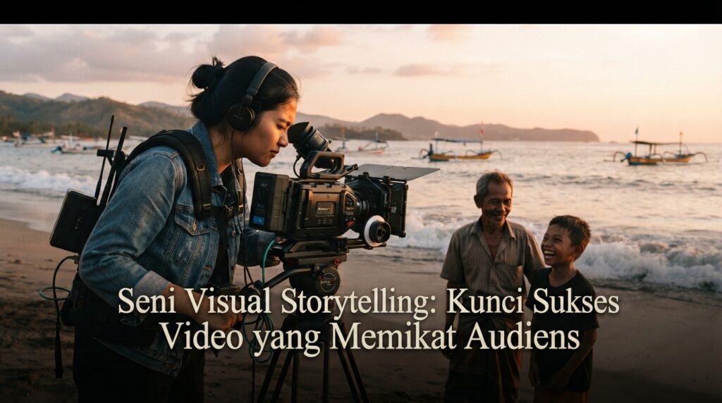 Seni Visual Storytelling: Kunci Sukses Video yang Memikat Audiens"