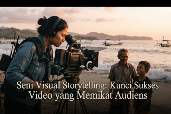 Seni Visual Storytelling: Kunci Sukses Video yang Memikat Audiens"
