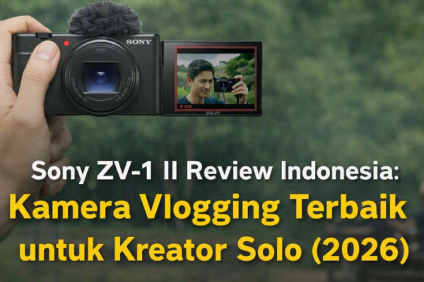 Sony ZV-1 II Review Indonesia: Kamera Vlogging Terbaik untuk Kreator Solo (2026)