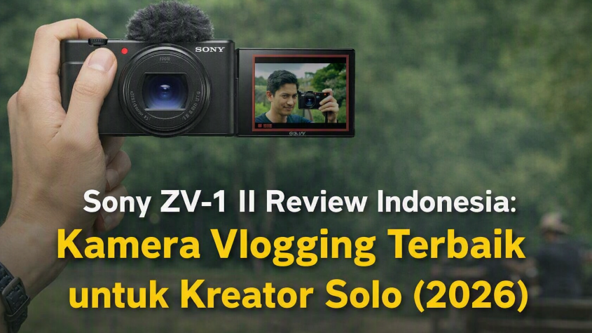 Sony ZV-1 II Review Indonesia: Kamera Vlogging Terbaik untuk Kreator Solo (2026)