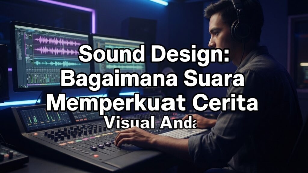 Sound Design: Bagaimana Suara Memperkuat Cerita Visual Anda