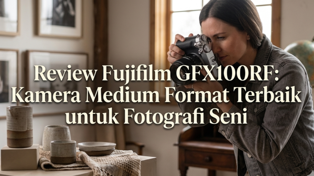 Review Fujifilm GFX100RF: Kamera Medium Format Terbaik untuk Fotografi Seni