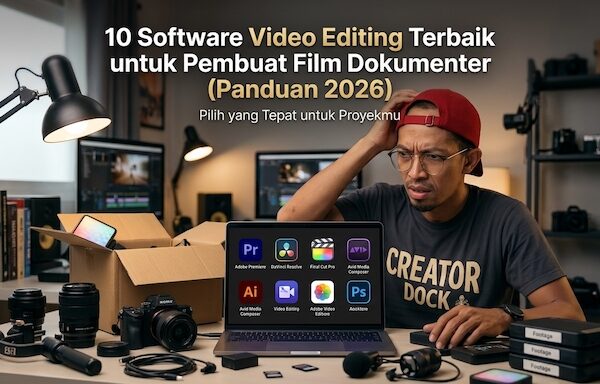 10 Software Video Editing Terbaik untuk Pembuat Film Dokumenter (Panduan 2026)