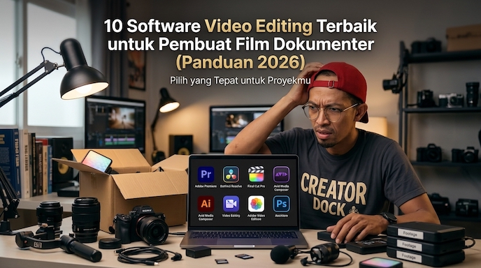 10 Software Video Editing Terbaik untuk Pembuat Film Dokumenter (Panduan 2026)