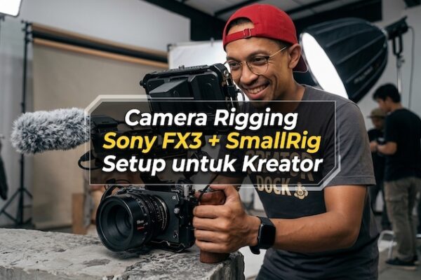 Camera Rigging Sony FX3 + SmallRig Setup untuk Kreator