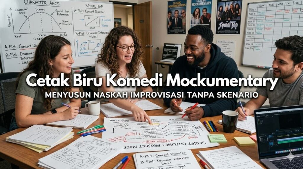 Cetak Biru Komedi: Cara Menyusun Struktur Naskah Improvisasi ala Mockumentary