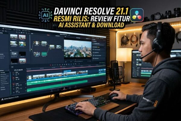 DaVinci Resolve 21.1 Resmi Rilis - Review Fitur AI Assistant & Download
