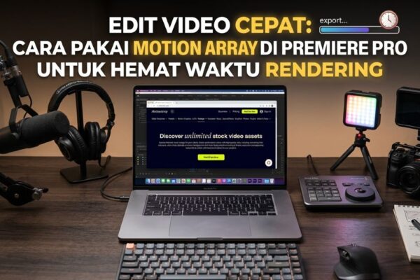 Edit Video Cepat - Cara Pakai Motion Array di Premiere Pro untuk Hemat Waktu Rendering