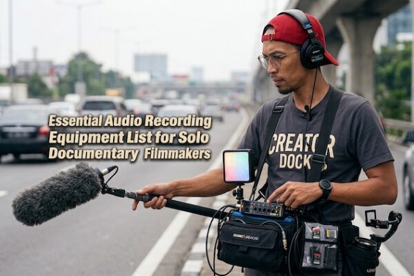 Essential Audio Recording Equipment List for Solo Documentary Filmmakers